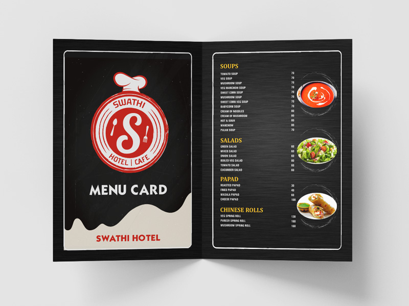 Menu Cards Printers In Bangalore