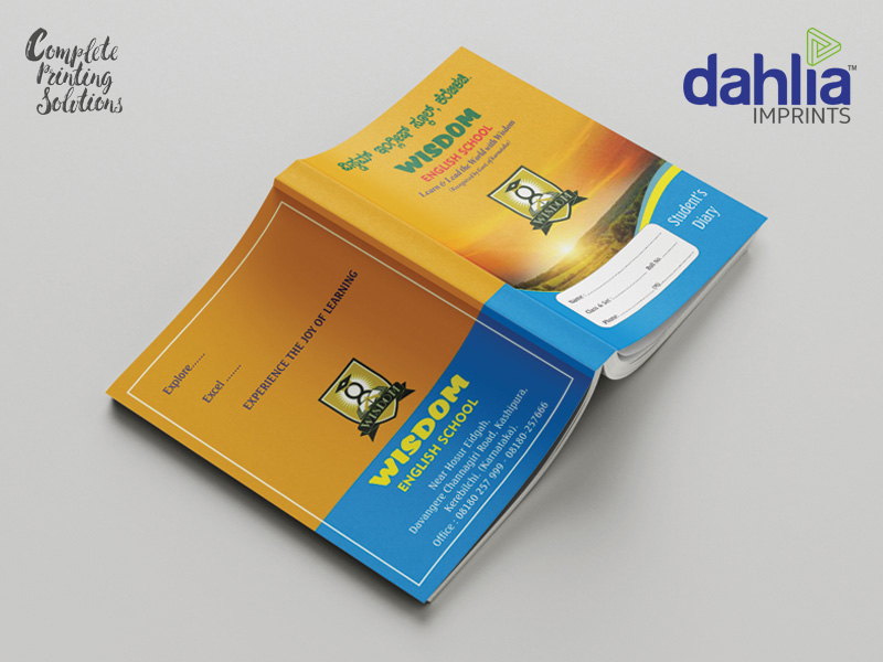 4 Color Diary Printing In Bangalore