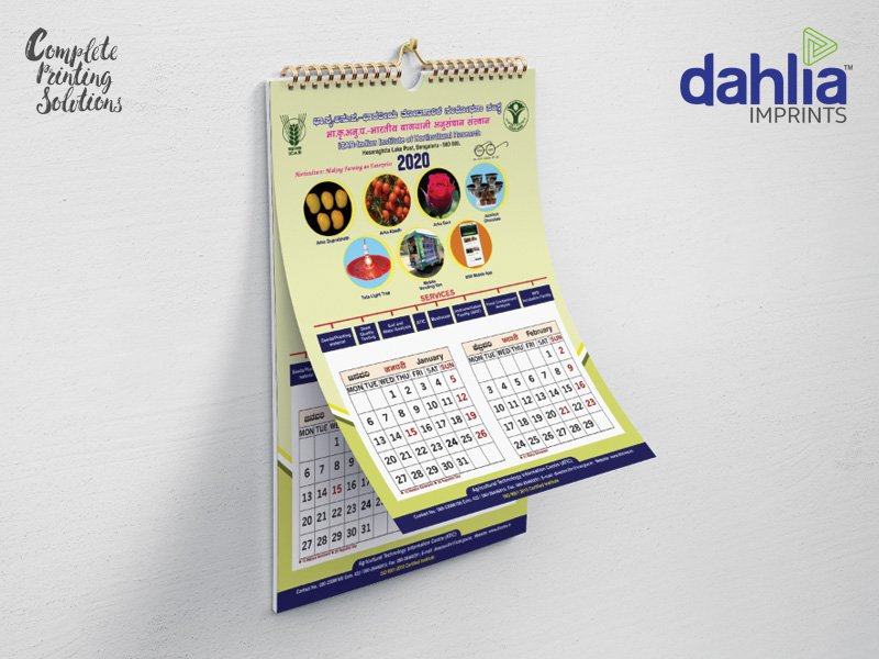 4 Color Calendar Printing In Bangalore 4 Color Calendar Printing In Bangalore