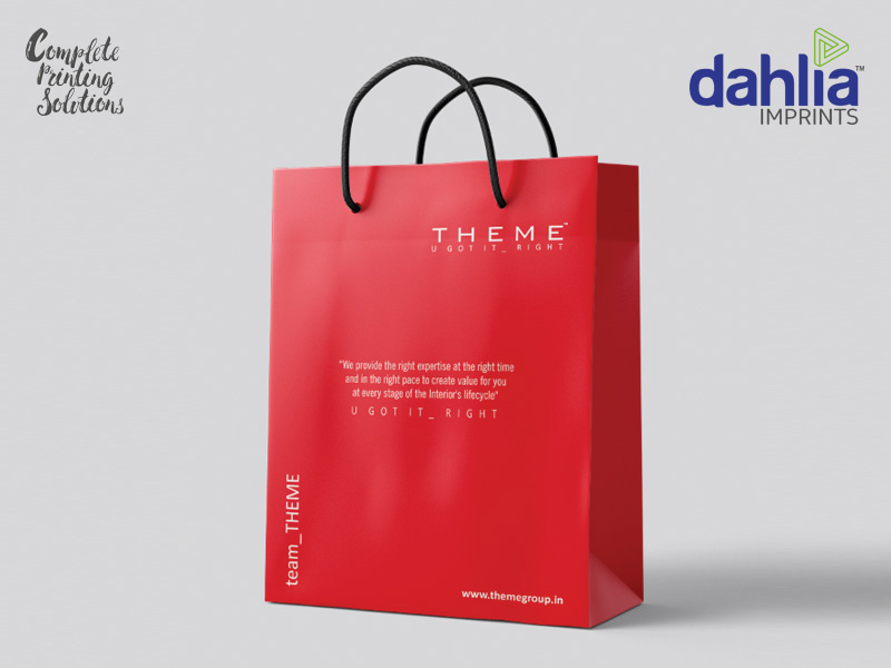 Cheap, Low Cost Paper, Carry Bag Printing In Bangalore