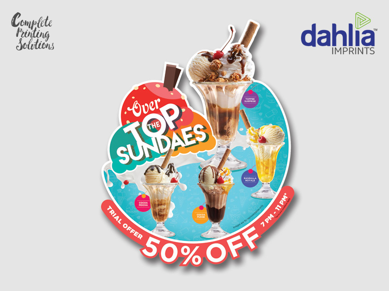 Cheap, Low Cost Vinyl Sticker Printing In Bangalore