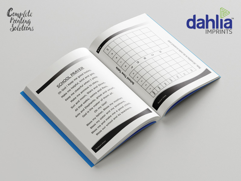 Diary Printing Cost, Rate, Price In Bangalore