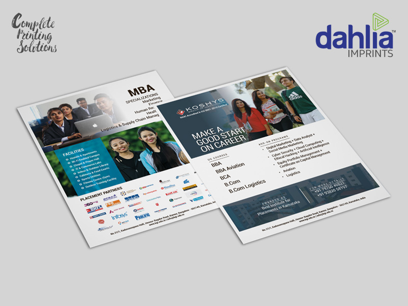 Digital Flyer Printing In Bangalore Digital Flyer Printing In Bangalore