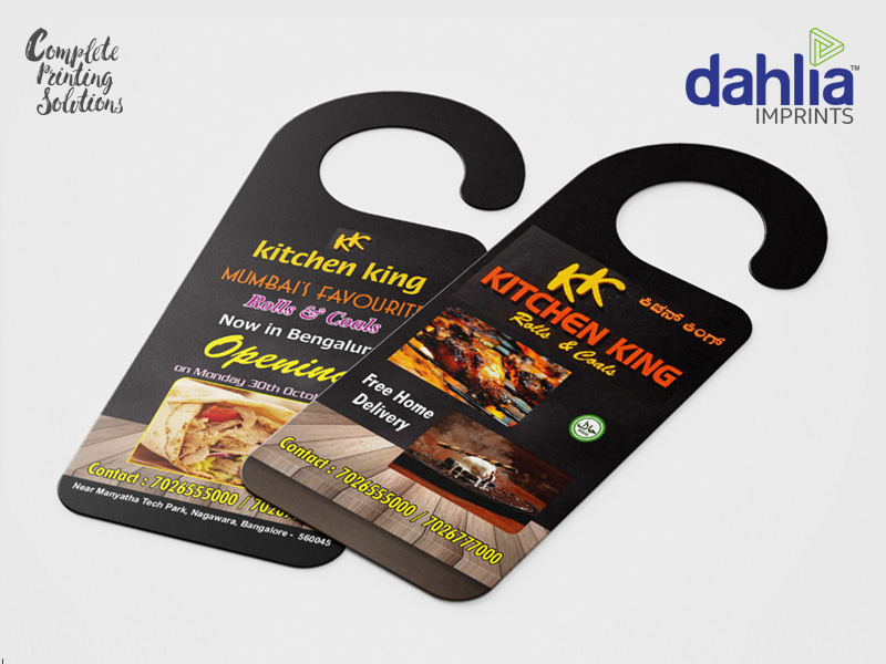 Door Hangers Printing Services In Bangalore Door Hangers Printing Services In Bangalore