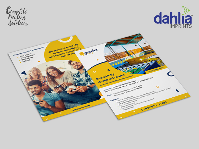 Flyer Printing Services In Bangalore Flyer Printing Services In Bangalore