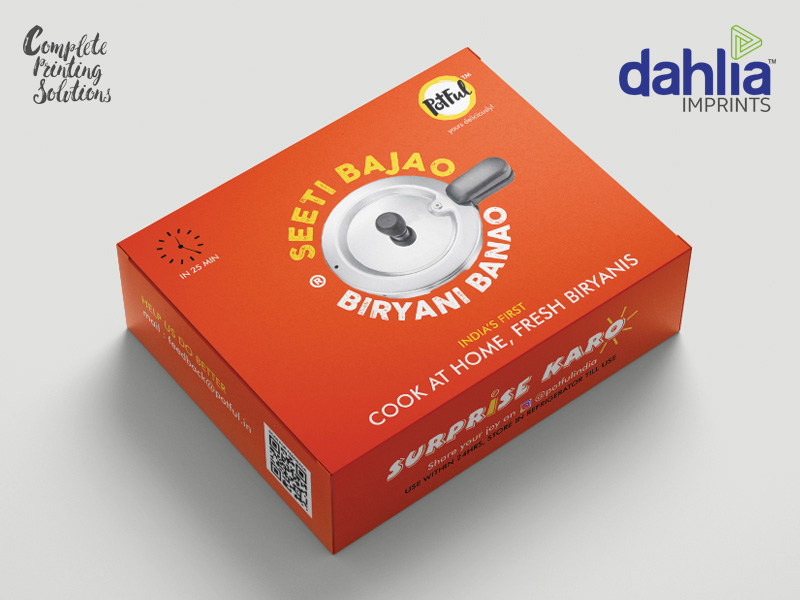 Food Packaging Box Printing Services In Bangalore
