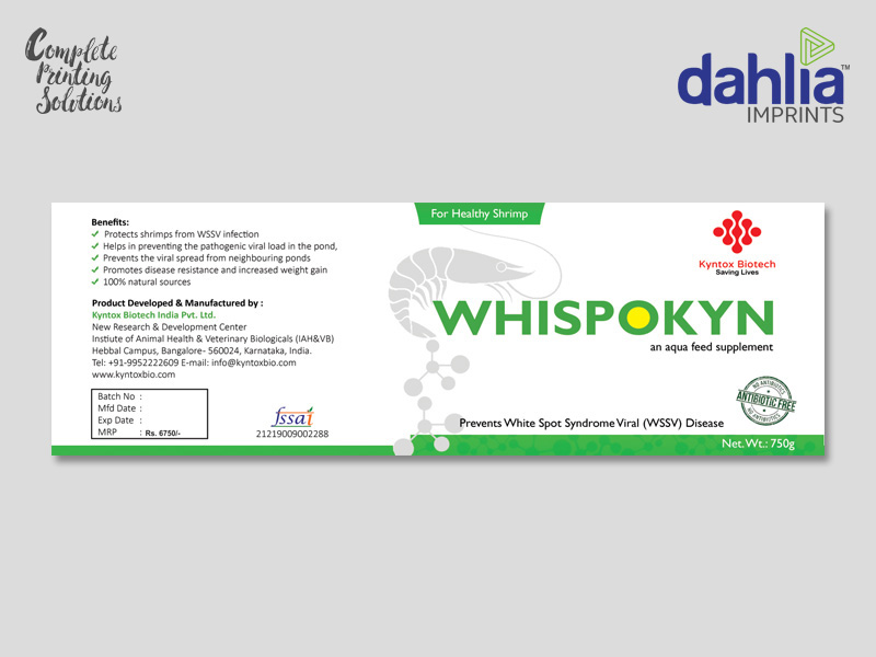 Labels Printing Cost, Rate, Price In Bangalore