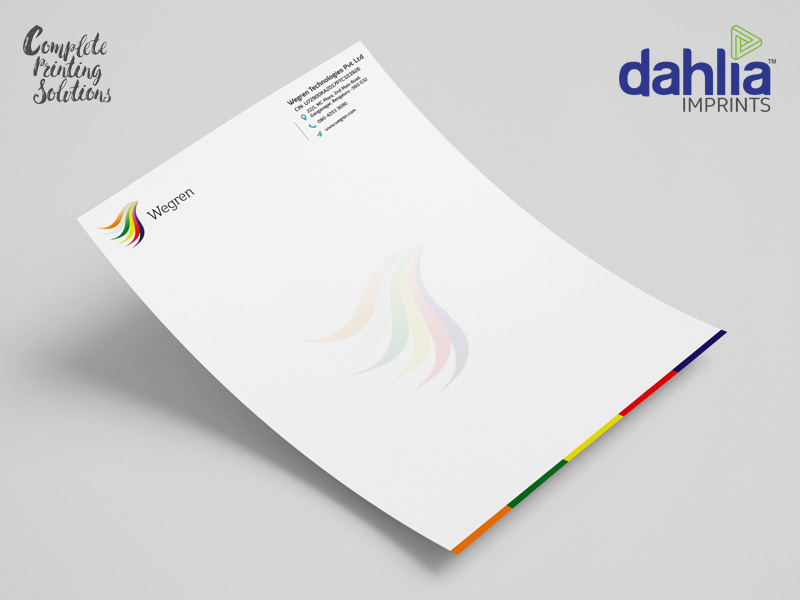 Letterhead Printing Services In Bangalore