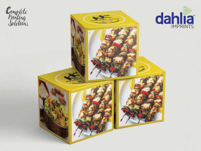 Multi Color Food Packaging Box Printing In Bangalore