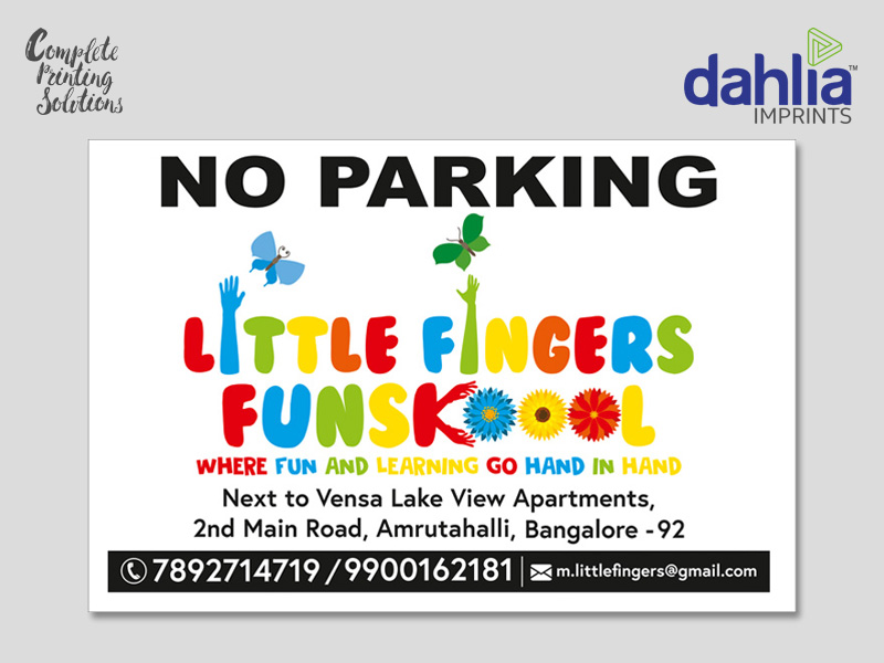 No Parking Boards Printing Services In Bangalore No Parking Boards Printing Services In Bangalore
