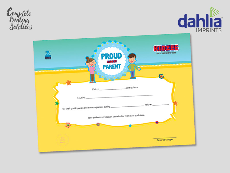 Offset Certificate Printing In Bangalore Offset Certificate Printing In Bangalore