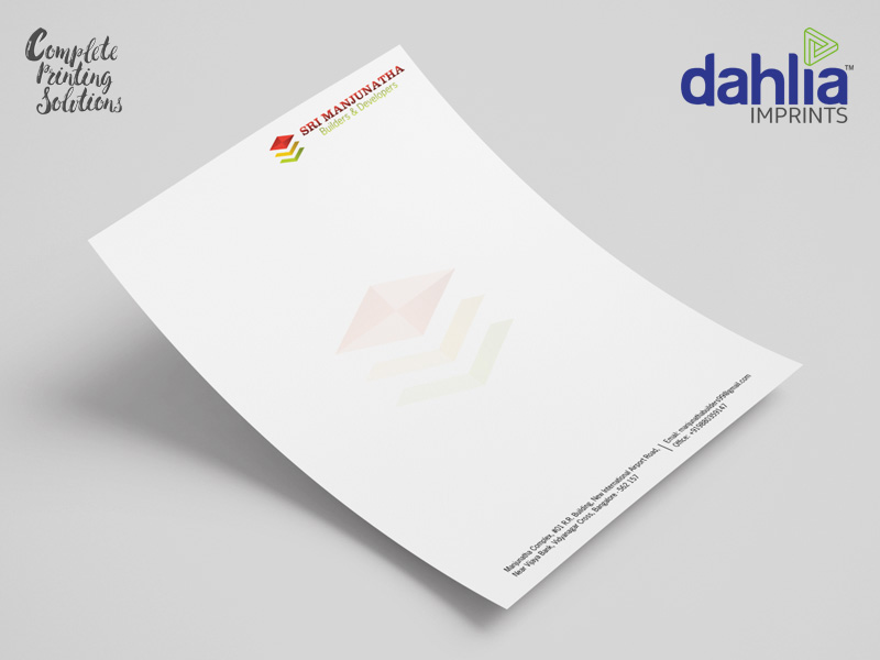 Top Letterhead Printing In Bangalore