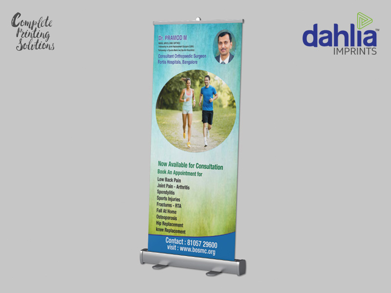 Top Rollup Standee Printing In Bangalore Top Rollup Standee Printing In Bangalore