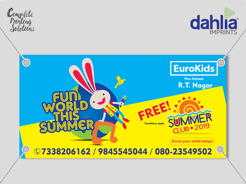 Wholesale Fabric Banner Printing In Bangalore